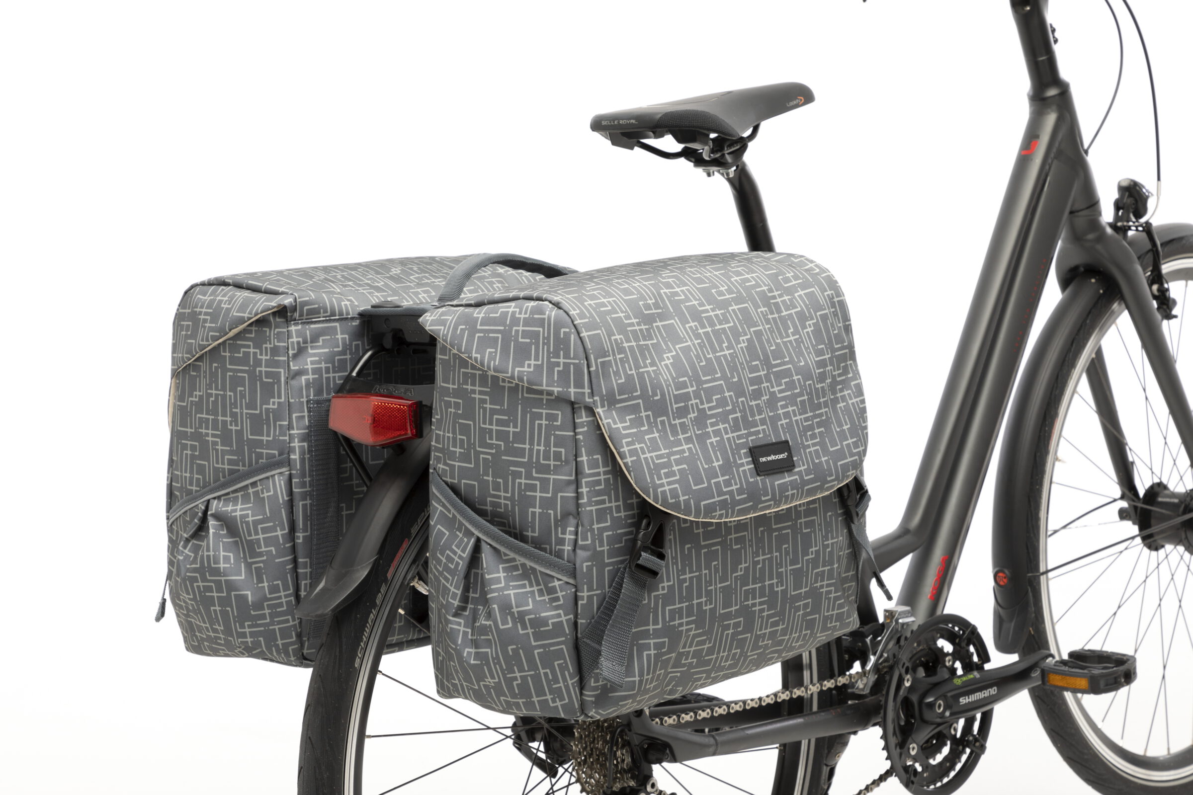 Mondi Joy Ivy dubbele fietstas racktime