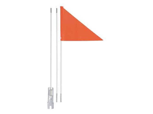 Vlag fluorescerend oranje