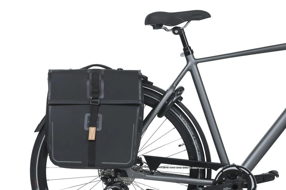 Urban Dry MIK dubbele fietstas zwart
