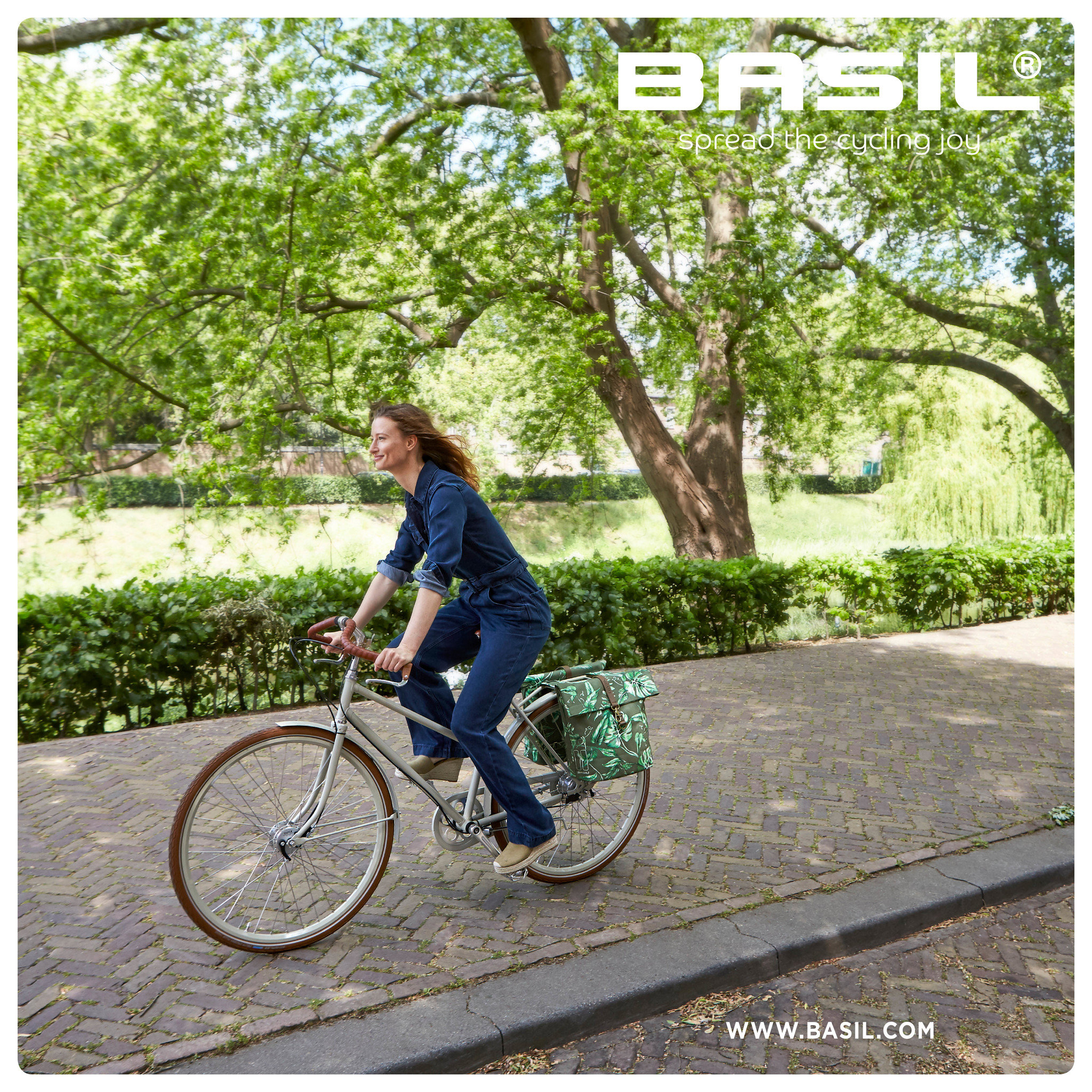 Ever-Green dubbele fietstas