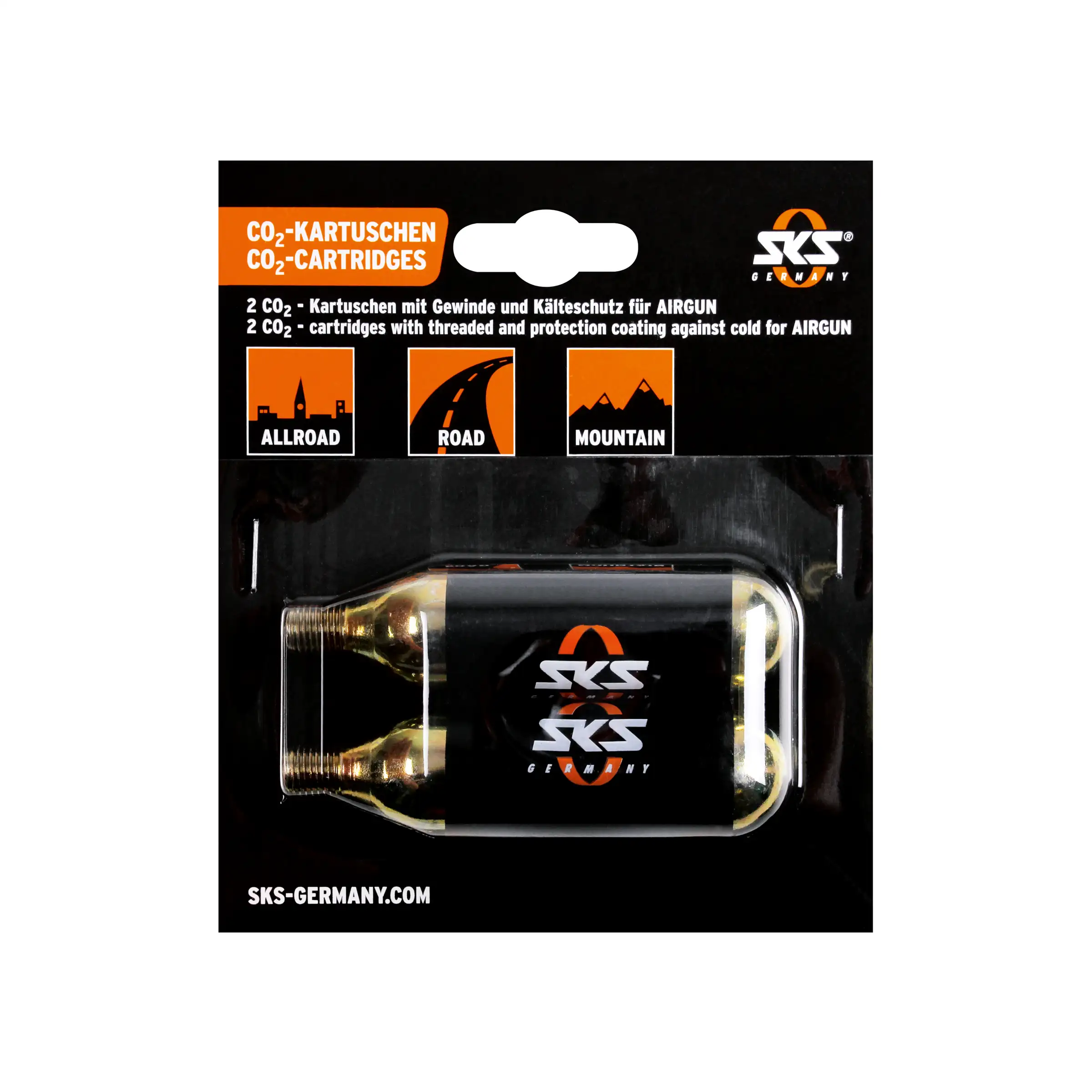 Airgun CO2 pomppatroon (2 stuks)