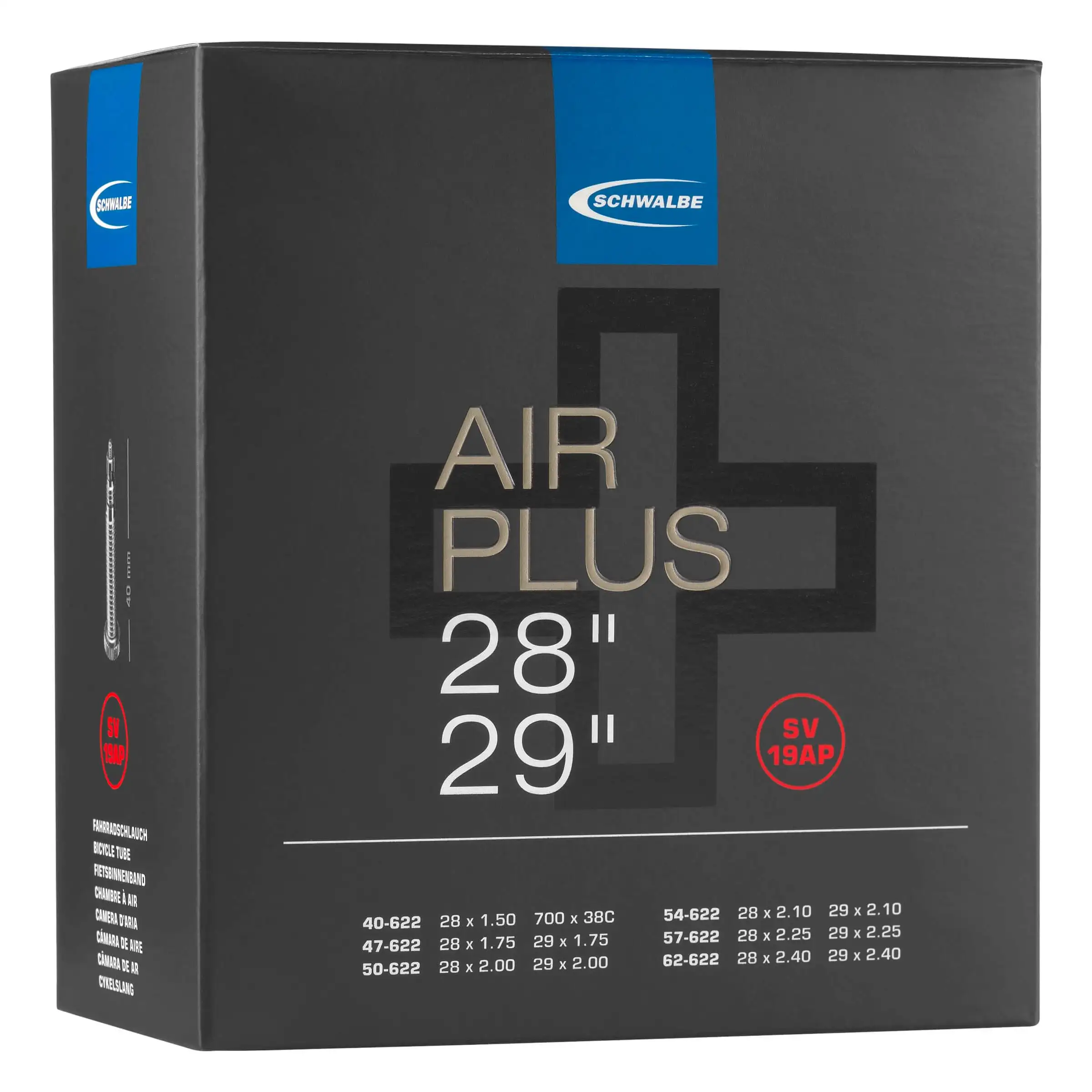 Binnenband Air Plus SV19AP