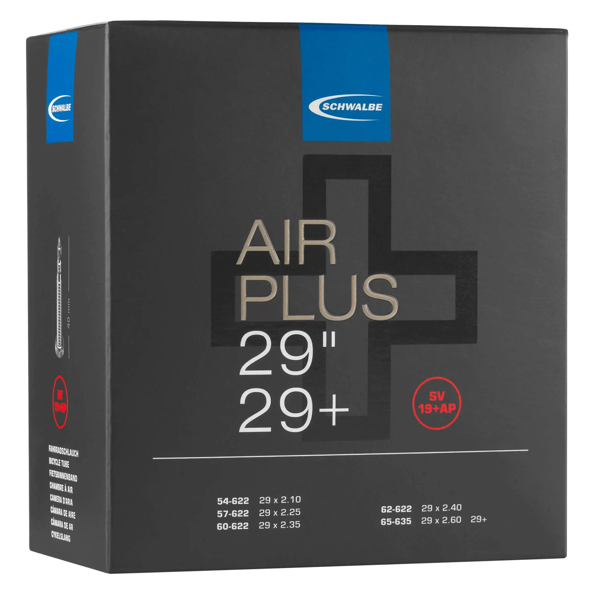 Binnenband Air Plus SV19+AP