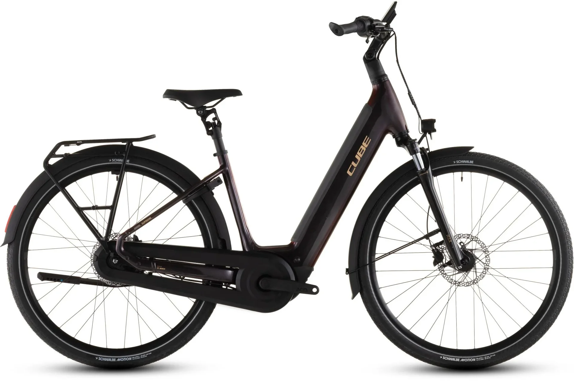 Supreme 3/4 Cube Supreme Hybrid Comfort Pro 600 lage instap kopen? - Bike Totaal