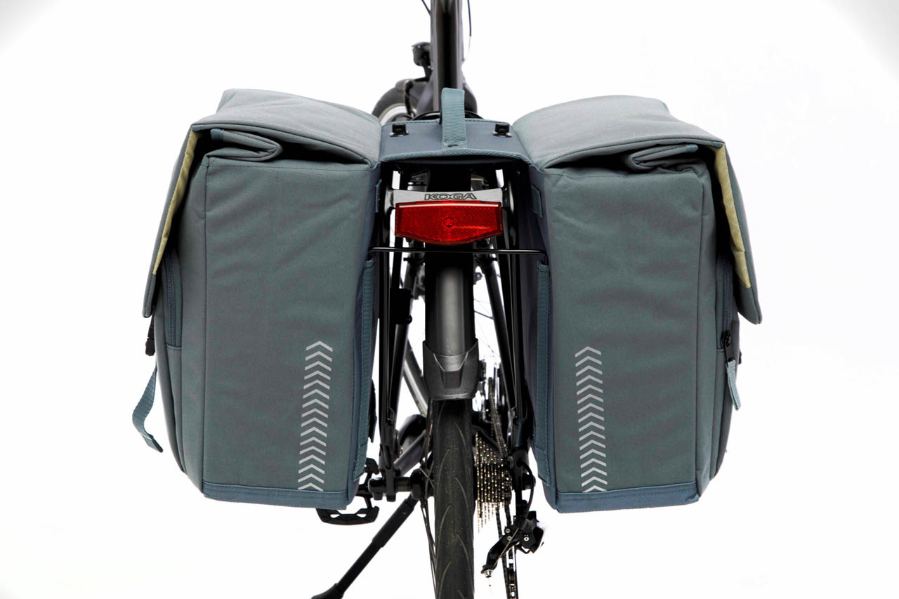 Tulum dubbele fietstas afneembaar