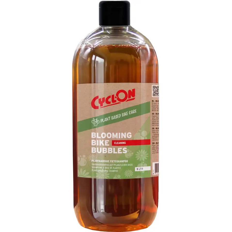Blooming Bike Bubbels plantaardige fietsshampoo 1 liter