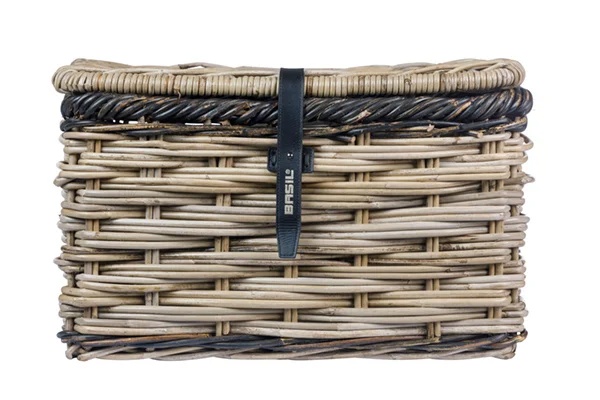 Dijon fietsmand met deksel L