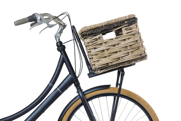 Dijon fietsmand met deksel L