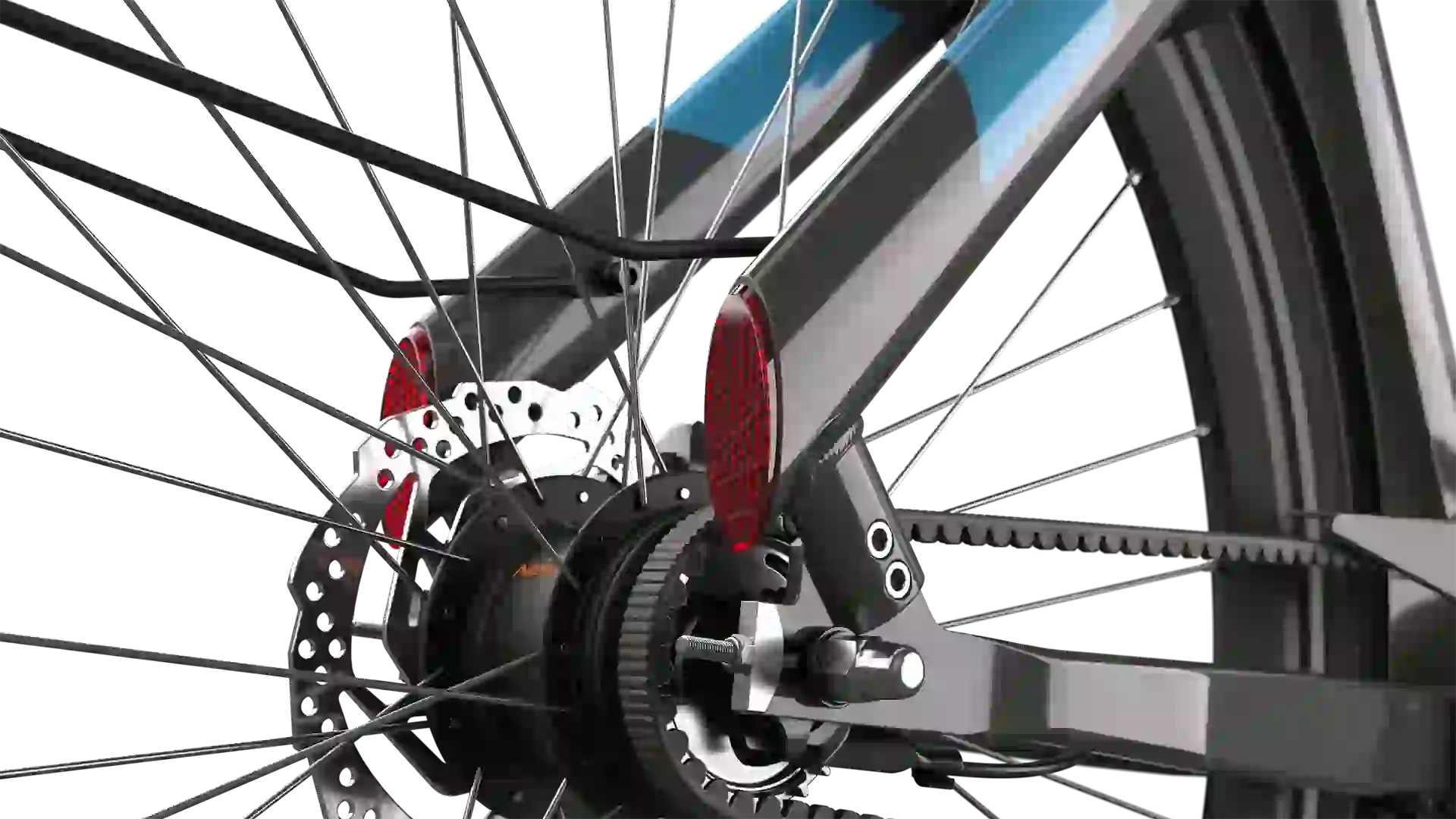 E-Blau SD MM 36V Belt heren