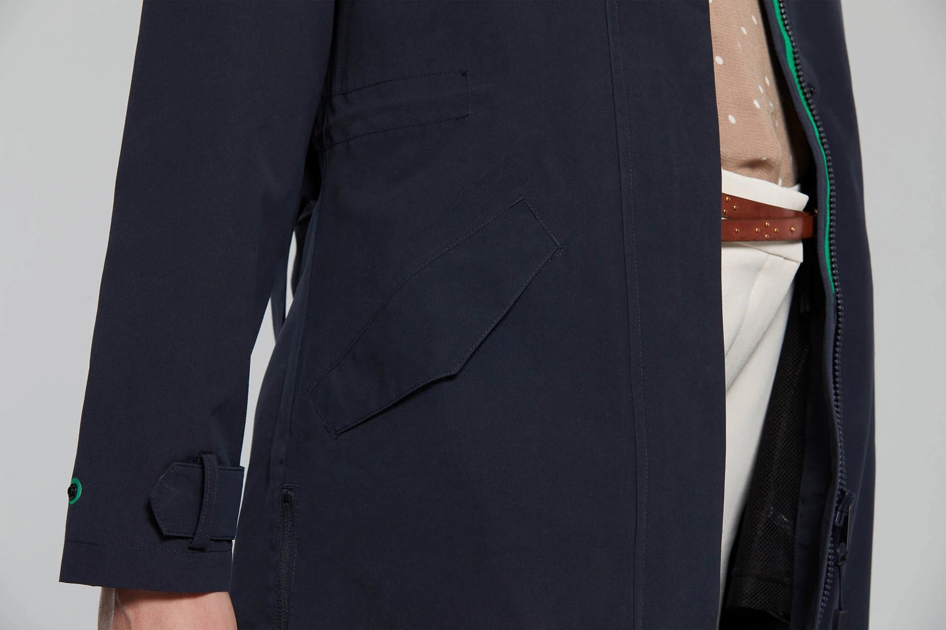 Mosse regentrenchcoat dames