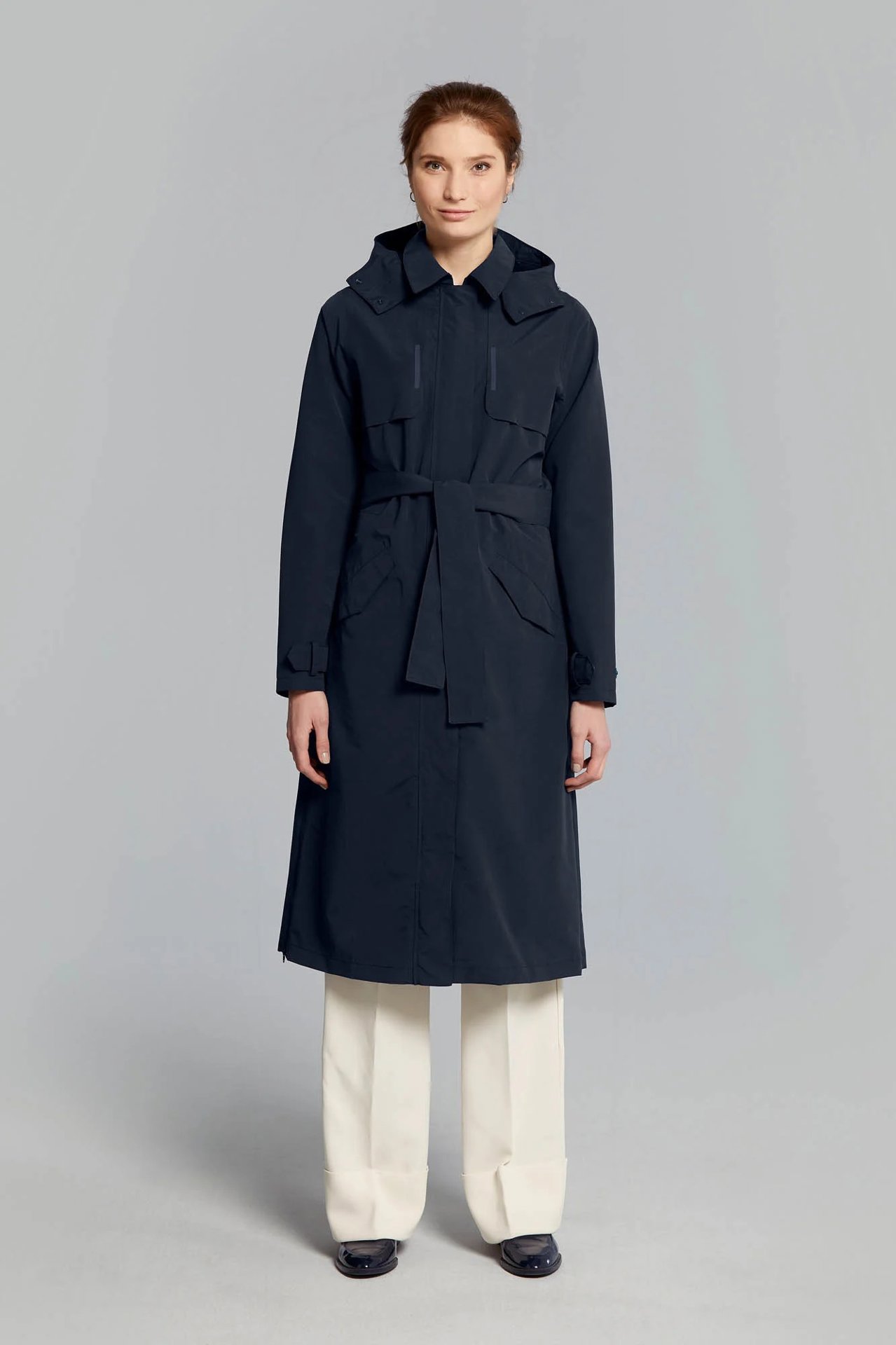 Mosse regentrenchcoat dames