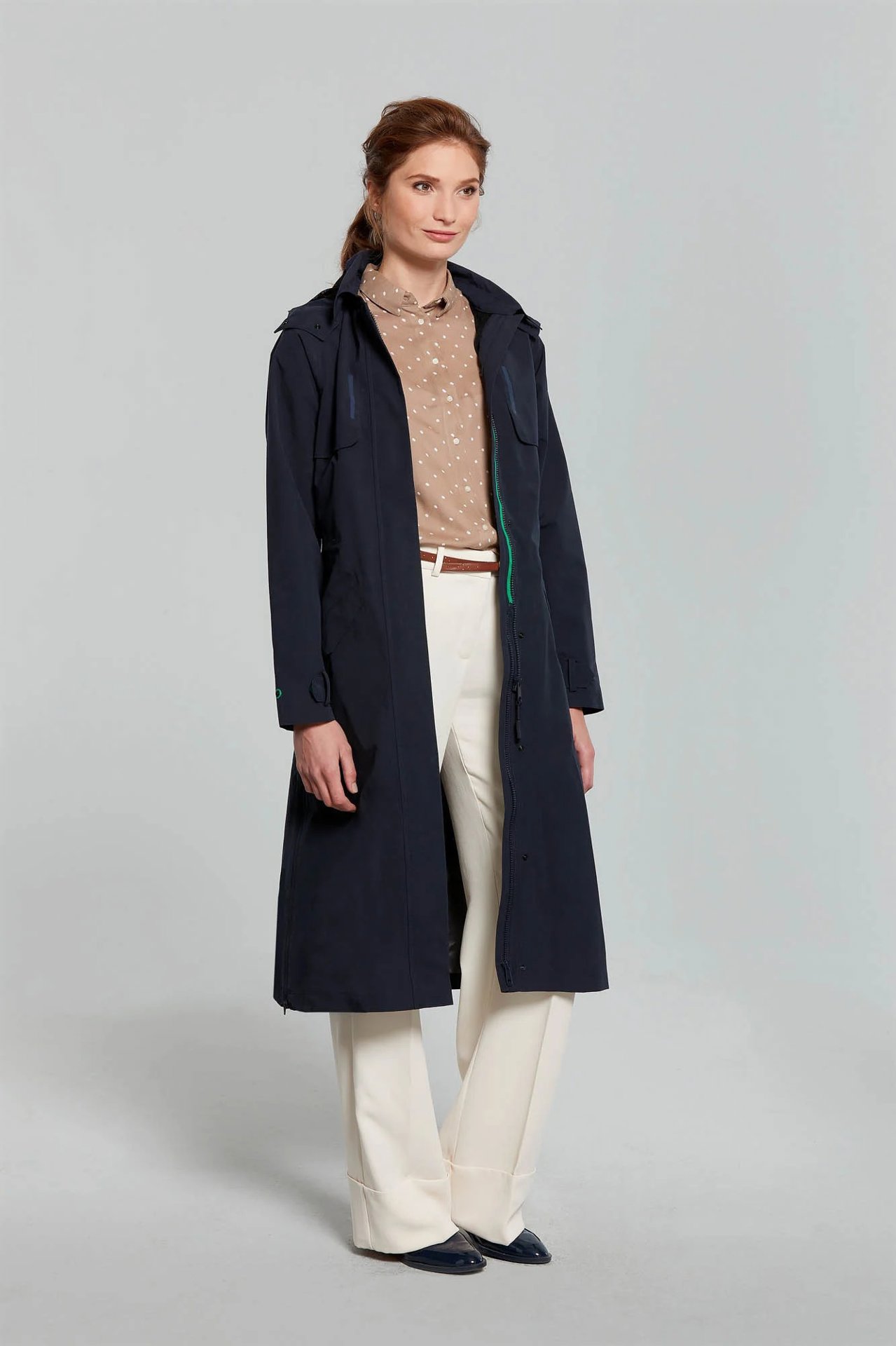 Mosse regentrenchcoat dames
