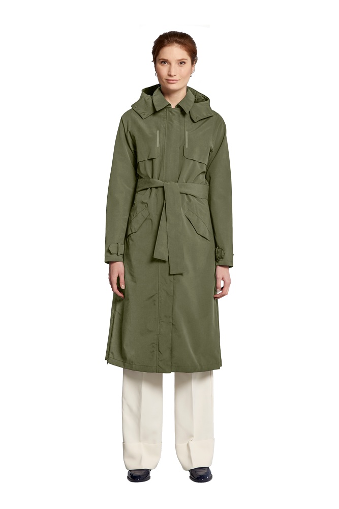 Mosse regentrenchcoat dames