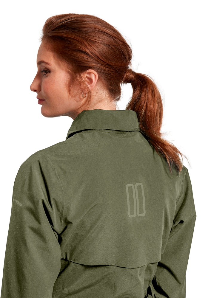 Mosse regentrenchcoat dames